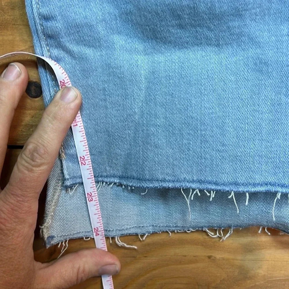 Gap women’s Jeans 12 Straight super crop light indigo streetwear Y2K denim retro - Picture 4 of 9